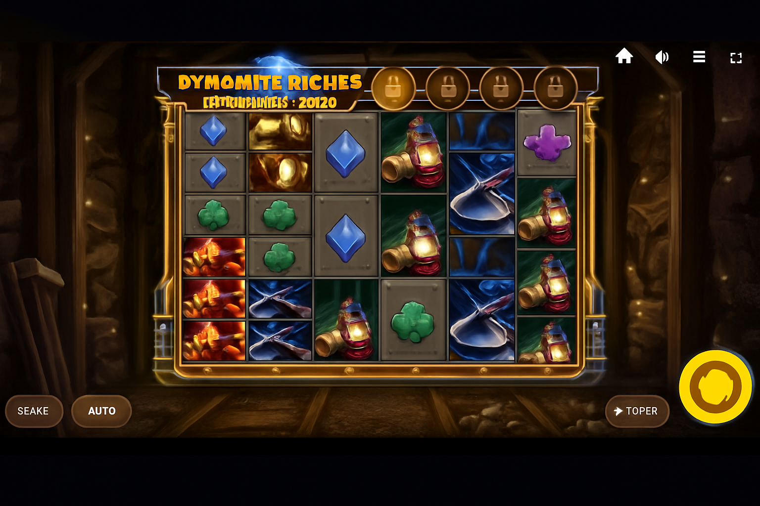 Dynamite Riches Megaways gameplay